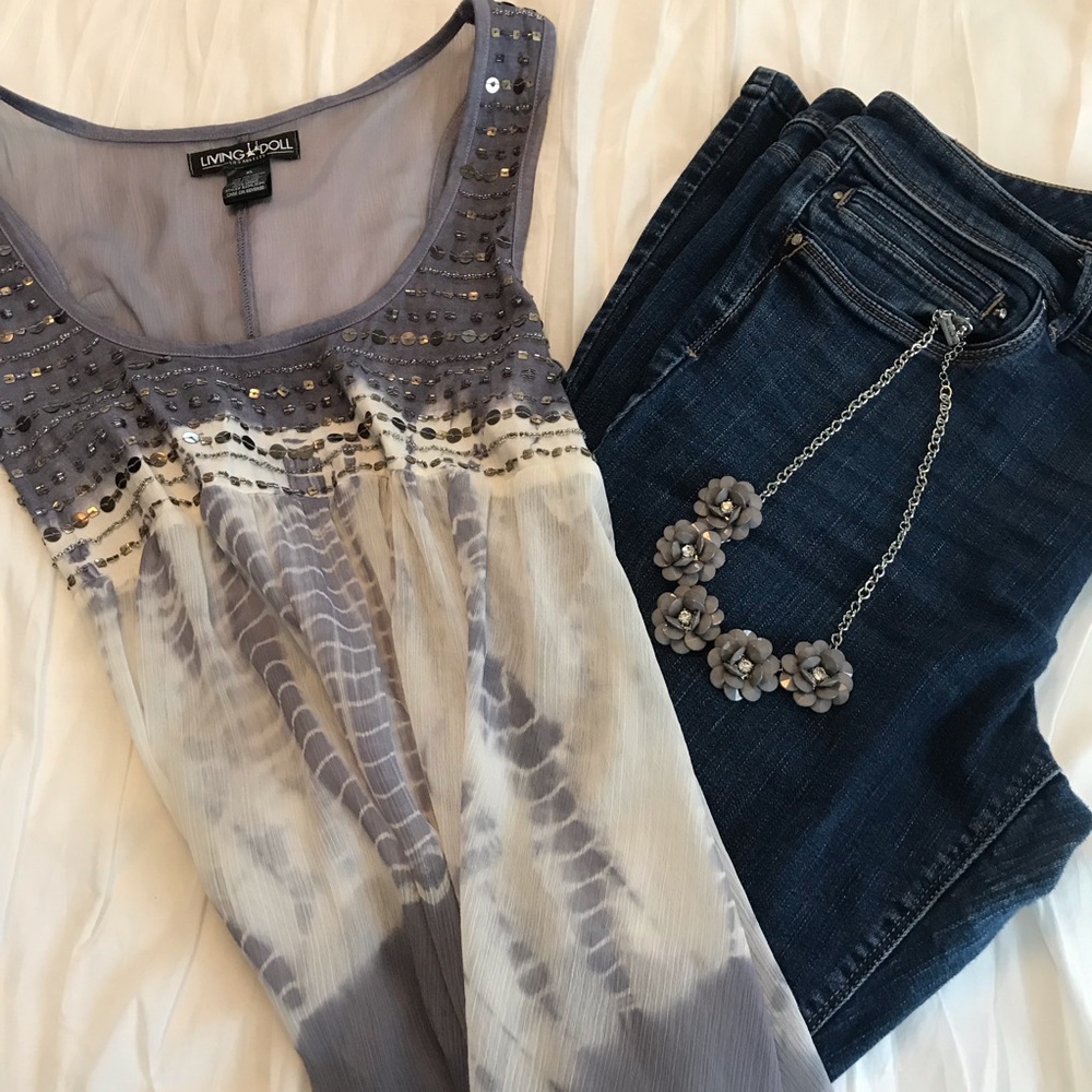 Living Doll Sheer Top